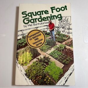 Square Foot Gardening Book by Mel Bartholomew